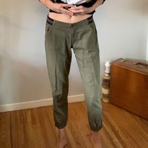 Army green pants